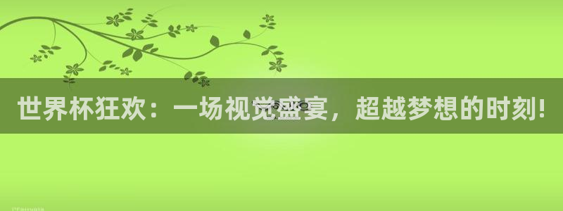 世界杯直播时间：世界杯狂欢：一场视觉盛宴，超越梦想的时刻!